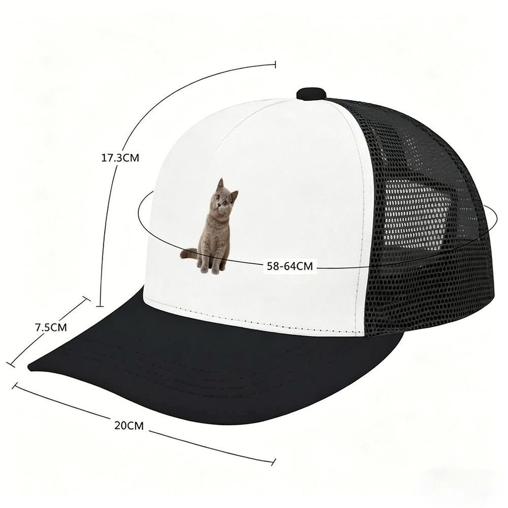 Adult Mesh Baseball Cap.